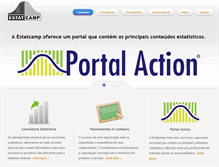 Tablet Screenshot of estatcamp.com.br